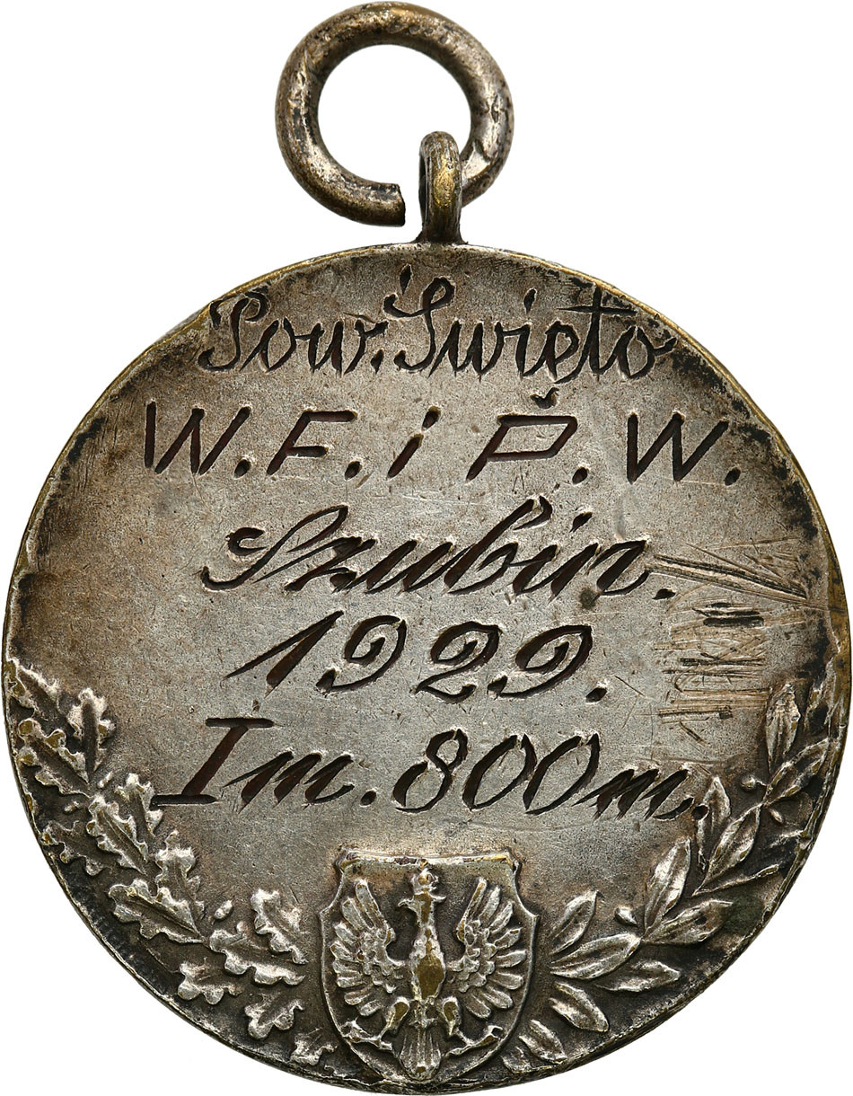 II RP. Medal za bieg w sztafecie 1929
